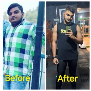 weight loss before after